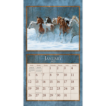 Load image into Gallery viewer, Horses in the Mist - 2025 Lang Calendar
