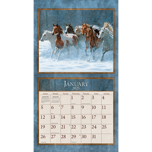 Horses in the Mist - 2025 Lang Calendar