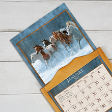 Load image into Gallery viewer, Horses in the Mist - 2025 Lang Calendar
