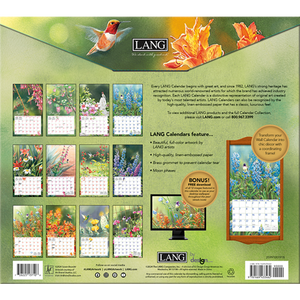 Hummingbirds - 2025 Lang Calendar