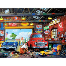 Load image into Gallery viewer, Wayne&#39;s Garage - 750 Piece Puzzle by Master Pieces
