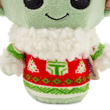 Load image into Gallery viewer, itty bittys® Star Wars: The Mandalorian™ Grogu™ in Holiday Sweater Plush
