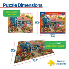 Load image into Gallery viewer, Autumn House - 1000 Puzzle by White Mountain
