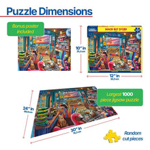 Load image into Gallery viewer, Beach Hut Store - 1000 Piece Puzzle by White Mountain
