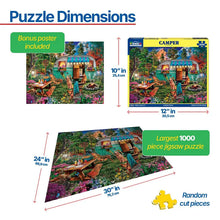 Load image into Gallery viewer, Camper - 1000 Piece Puzzle by White Mountain
