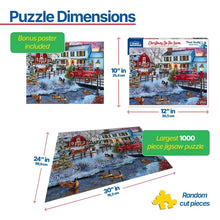 Load image into Gallery viewer, Christmas on the Farm - 1000 Piece Puzzle by White Mountain
