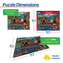 Load image into Gallery viewer, Dock Dogs - 1000 Piece Puzzle by White Mountain
