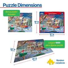 Load image into Gallery viewer, Family Christmas - 1000 Piece Puzzle by White Mountain
