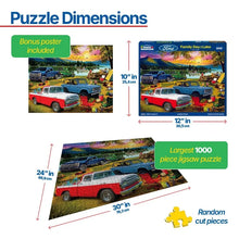 Load image into Gallery viewer, Family Day At The Lake-Ford - 1000 Piece Puzzle by White Mountain
