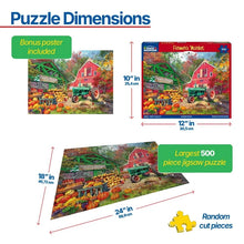 Load image into Gallery viewer, Farmer's Market - 500 Piece Puzzle by White Mountain
