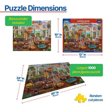 Load image into Gallery viewer, Garden Room - 1000 Piece Puzzle by White Mountain
