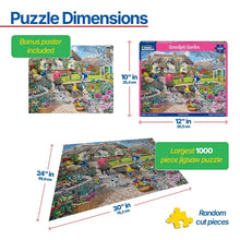 Load image into Gallery viewer, Grandpa's Garden - 1000 Piece Puzzle by White Mountain
