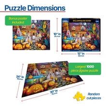 Load image into Gallery viewer, Halloween Dog House - 1000 Piece Puzzle by White Mountain
