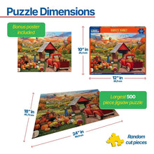 Load image into Gallery viewer, Harvest Market - 500 Piece Puzzle by White Mountain

