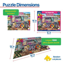 Load image into Gallery viewer, Ice Cream Van - 1000 Piece Puzzle by White Mountain
