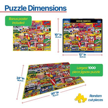 Load image into Gallery viewer, Movie Snacks - 1000 Piece Puzzle By White Mountain
