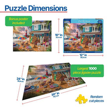 Load image into Gallery viewer, On The Beach - 1000 Piece Puzzle by White Mountain
