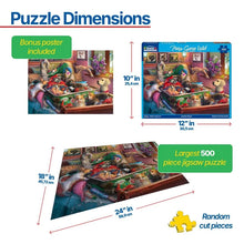 Load image into Gallery viewer, Paws Gone Wild - 500 Piece Puzzle by White Mountain
