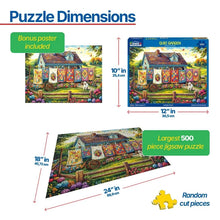 Load image into Gallery viewer, Quilt Garden - 500 Piece Puzzle by White Mountain
