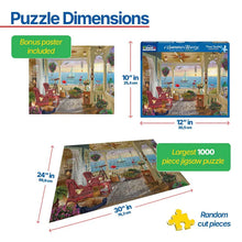 Load image into Gallery viewer, Summer Breeze - 1000 Piece Puzzle by White Mountain
