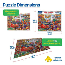Load image into Gallery viewer, Toy Shoppe - 500 Piece Puzzle by White Mountain
