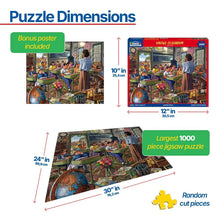 Load image into Gallery viewer, Vintage Classroom - 1000 Piece Puzzle by White Mountain
