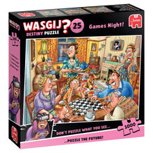 Load image into Gallery viewer, Wasgij Destiny 25 - Games Night! (1000 pieces) - Hallmark Timmins
