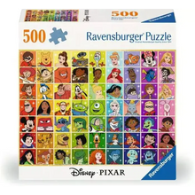 Load image into Gallery viewer, Disney &amp; Pixar Color Palette - 500 Piece Puzzle by Ravensburger
