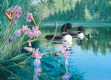 Load image into Gallery viewer, Iris Cove Loons - 500 Piece Puzzle by Cobble Hill
