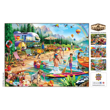 Load image into Gallery viewer, Campside - Day at the Lake 300 Piece EZ Grip Puzzle by Master Pieces
