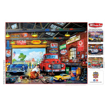 Load image into Gallery viewer, Wayne&#39;s Garage - 750 Piece Puzzle by Master Pieces
