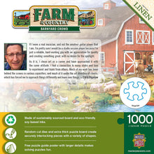 Load image into Gallery viewer, Farm &amp; Country - Barnyard Crowd 1000 Piece Puzzle
