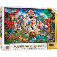 Load image into Gallery viewer, Masterpiece Gallery - Tribal Spirit Animals 1000 Piece Puzzle by Master Pieces
