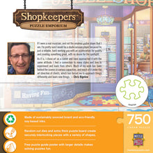 Load image into Gallery viewer, Shopkeepers - Puzzle Emporium 750 Piece Puzzle by Master Pieces
