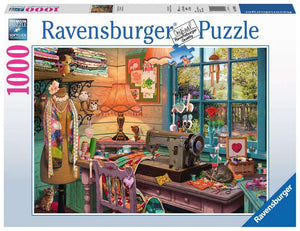 The Sewing Shed - 1000 Piece Puzzle by Ravensburger