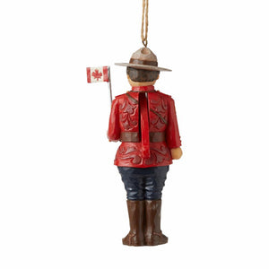 Canadian Mountie Nutcracker Ornament