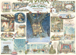 Vrambly Hedge Winter Story - 1000 Piece Puzzle by Cobble Hill