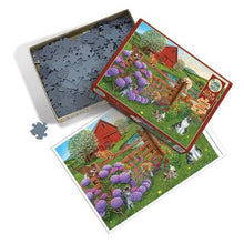 Load image into Gallery viewer, Farm Cats - 275 Piece Puzzle by Cobble Hill
