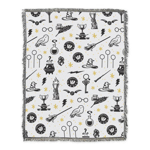 Harry Potter™ Wizarding World™ Icons Knit Throw Blanket, 50x68