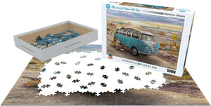 The Love & Hope VW Bus - 1000 Piece Puzzle by EuroGraphics - Hallmark Timmins