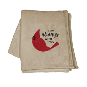 Caring Cardinals Large Blanket