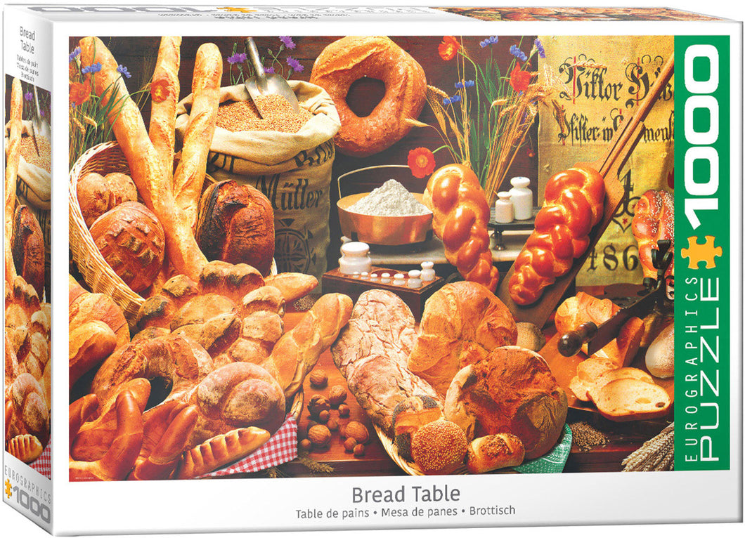 Bread Table - 1000 Piece Puzzle by EuroGraphics