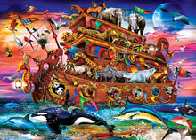 Load image into Gallery viewer, Noah&#39;s Ark Ships Away - 1000 Piece Puzzle by Master Pieces
