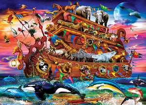 Noah's Ark Ships Away - 1000 Piece Puzzle by Master Pieces