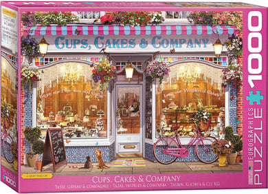 Cups, Cakes & Company - 1000 Piece Puzzle by EuroGraphics - Hallmark Timmins