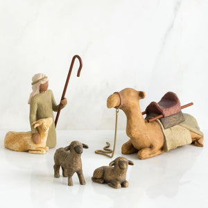 WILLOW TREE - 5PC SHEPHERD & ANIMALS