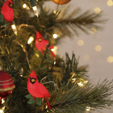 Load image into Gallery viewer, Decorative Cardinals 10-Light Christmas String Lights, 10&#39;
