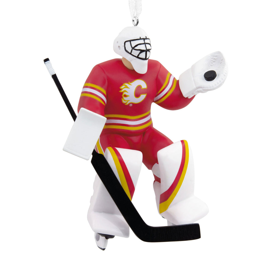 NHL Calgary Flames® Goalie Hallmark Ornament