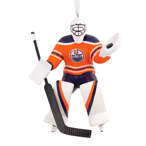 NHL Edmonton Oilers® Goalie Hallmark Ornament