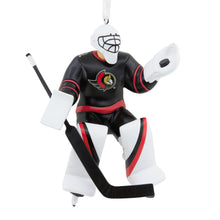 Load image into Gallery viewer, NHL Ottawa Senators® Goalie Hallmark Ornament
